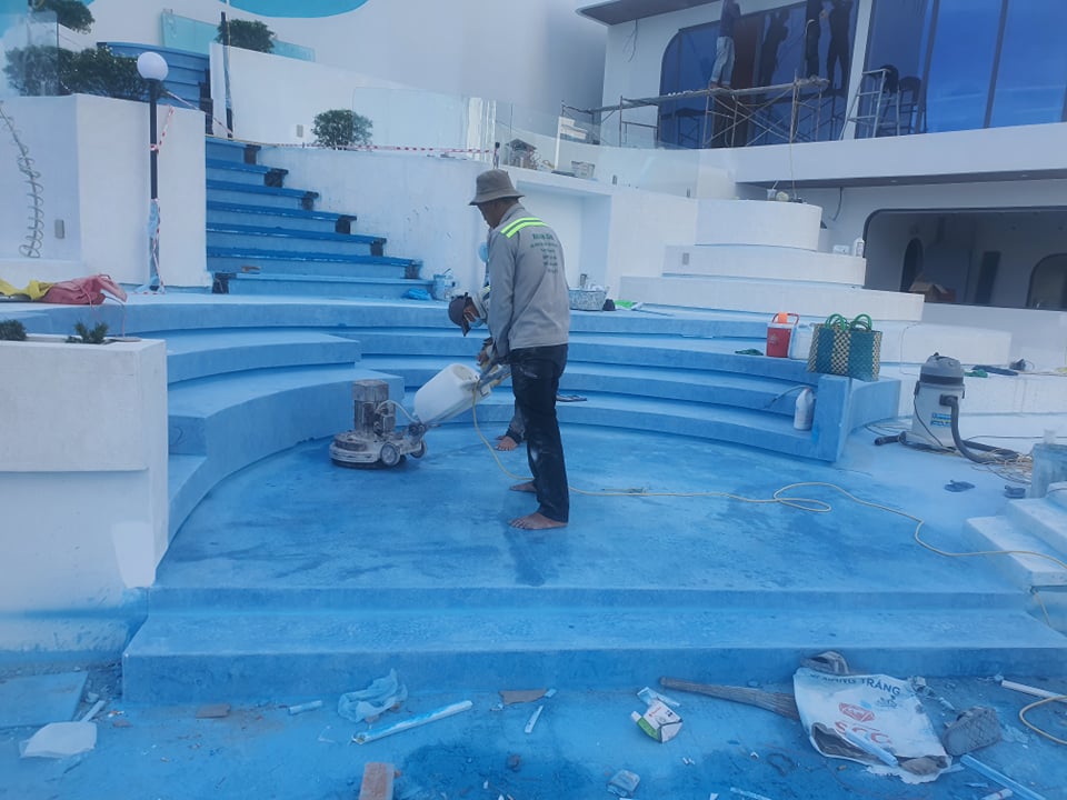 Đá Mài Granito Terrazzo Nha Trang