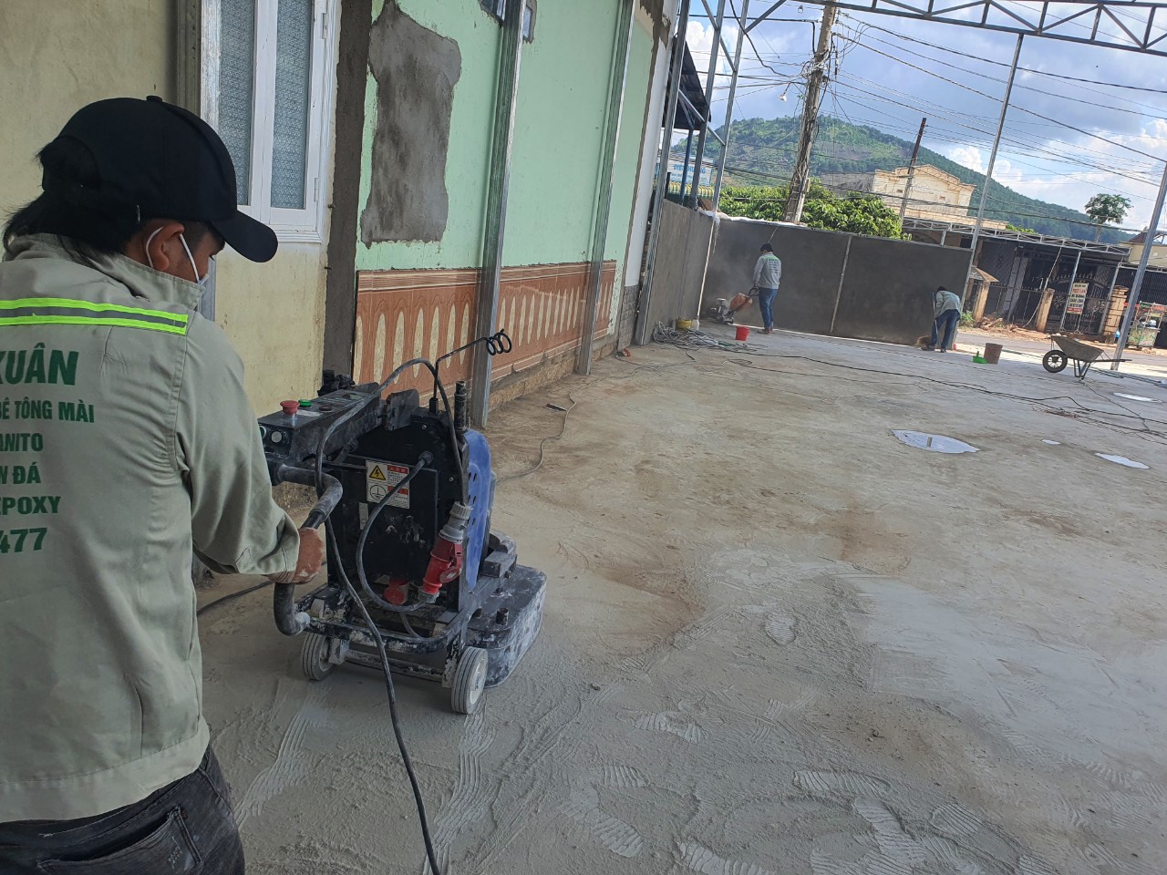 Mài Đánh Bóng Sàn Bê Tông Pleiku Gia Lai
